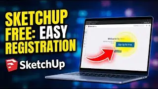 How to register with SketchUp Free for Browser Modeling - Easy Tutorial
