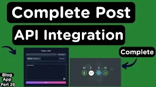 Integrating the Create a Post Backend API to React Frontend Seamlessly