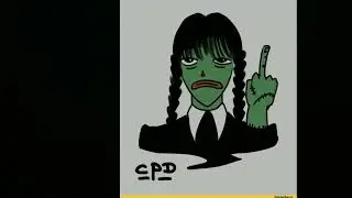 Девочка уенсдей 😭😭