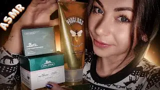 ASMR MAKE MASKS FOR YOUR FACE | UNPACKING & OVERVIEW OF KOREAN COSMETICS | SPA FOR SLEEP | TRIGGERS
