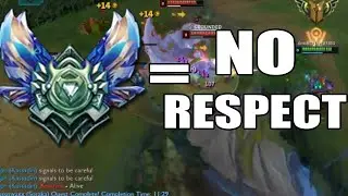 DISRESPECTING DIAMOND PLAYERS