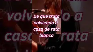 De que trata volviendo a casa de rata blanca