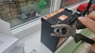 How to Adjust Size of Car Battery Post So it Fits the Terminals - Nissan Micra Example