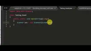 5  Taking Input from Keyboard in Java