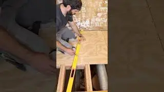 Subfloor Installation Over Floor Joists - #shorts #homerepairtutor
