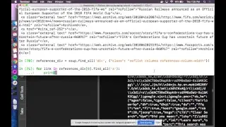 Web Scraping in Python