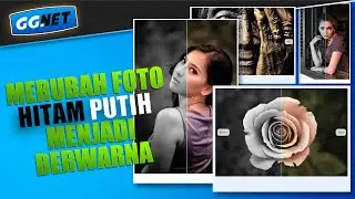 GRATIS!! Cara MEWARNAI Gambar Foto HITAM PUTIH Menggunakan AI