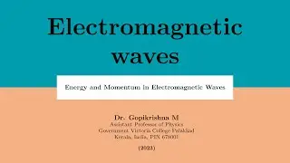 Electromagnetic Waves - L5