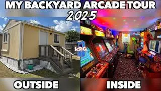 What’s it Like Having An Arcade In My Back Yard? | Shed-Cade Tour 2025!