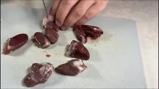 Знаменитый рецепт из куриных сердечек