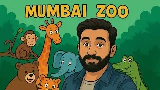 Mumbai Zoo में LAPATA VLOGGER का खतरनाक एंट्री 😂 | जानवर भी Shocked!
