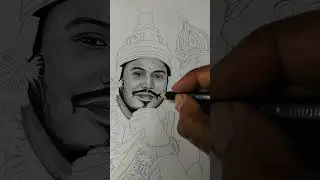 😁 jamai. #youtube #short #portrait #drawing
