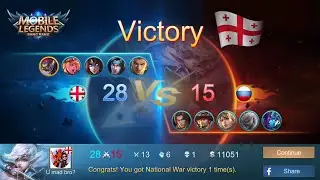 Russia vs Georgia - Mobile Legends: Bang Bang