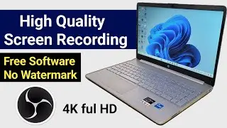 Best Free 4k Screen Recording software | 4k  Screen recording kaise kare