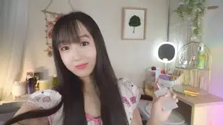 ASMR(Sub✔)Girly Sleepover with your best friendㅣCozy personal attention(makeup, cleansing, skincare)