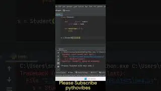 TypeError while creating an instance || class takes no arguments 