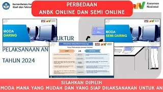 DIFFERENCE BETWEEN ONLINE AND SEMI-ONLINE ANBK MODE