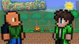 НАЧАЛО ПОЛОЖЕНО! ВОИН И СТРЕЛОК УСТРОИЛИ РАЗВЕДКУ ПО МИРУ! Прохождения Terraria #1