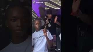 Sleepy Hallow X Kyle Richh X J.I. X TATA Links up in Miami Rolling Loud 2023 🔥 #youtubeshorts