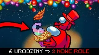 3 NOWE ROLE ZOSTAŁY DODANE do GRY w AMONG US! 🥳(NOISEMAKER, PHANTOM, TRACKER)