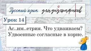 14 Удвоенные согласные в корне