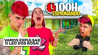 100 HORAS ESPIONANDO O GRUPO DOS ROSA *Fui expulso ?