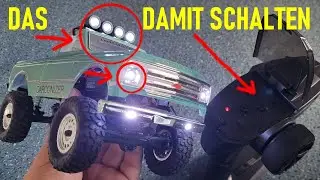 RC Switch einbauen - LED Licht über Fernsteuerung schalten - Darconizer RC