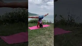 It's harder than it looks 😊 Chebyjane #shorts #stretching #gymnast