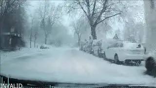 Schnee Chaos in Leipzig 17.03.18 / Rundfahrt durch Leipzig