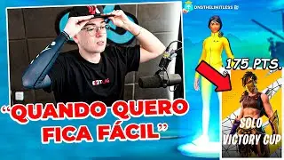 Blackoutz IRRECONHECÍVEL após vaga na Fncs Finals (Solo Gameplay)