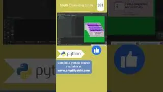 Python : Multi Threading Intro | Part 1 | py srt 181