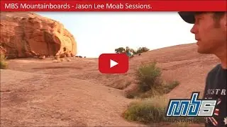 Riding Red - Moab Slickrock Mountainboarding - The J Lee Sessions