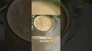 Mango Chia Smoothie with Coffee-Weight Loss Smoothie #shorts #ytshorts #weightloss