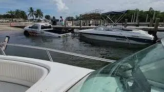 Miami Boat Launch Fail - Nearly Sinks Rented UHaul Truck - Haulover Boat Ramp - New Captain