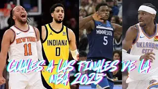 DAME TU OPINIÓN ❌CUÁLES EQUIPOS LLEGAN A LAS FINALES DE LA NBA 2025‼️
