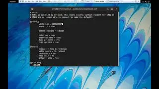 Administration réseau - Ep41 - Installer et Configurer le service SAMBA