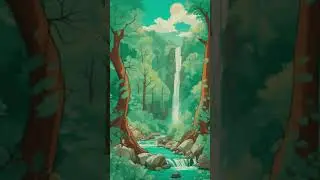 "Serenity Unveiled: Majestic Forest Landscape"