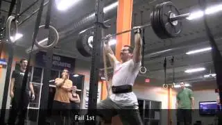 Rising Crossfit Ryan vs Devin Split Jerk