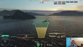 Играем с сыном в World of Warships на авианосце Хосё