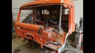 Уронили камаз в кювет.Кабина камаз 6520 после ремонта