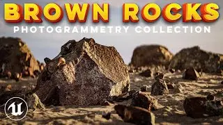 Brown Rocks -  - Unreal Engine Photoscanned Asset pack