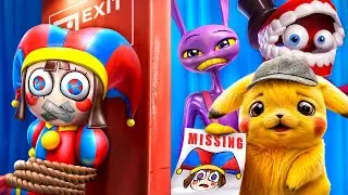 Kind Pomni is Vermist! Detective Pikachu in The Amazing Digital circus! Pomni vs Ragatha vs Jax
