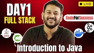 Day 1 Live Class Java Full Stack Class | Spark 2.0