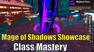 Mage of Shadows Class Showcase | Mage of Light Class Mastery | All Skills & Abilities | World Zero