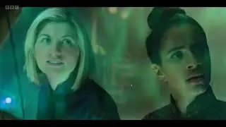 A Sea Devil calls the Doctor a Twat