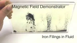 Magnets & Iron Filings - Lines of Force Demonstrations