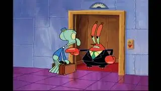 Squidward carries Patrick's heavy bags