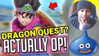 HERO LOOKS INSANE! Khaos REACTS To Dragon Quest In Super Smash Brothers Ultimate