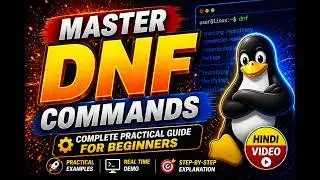 Master DNF Commands in Linux | Complete Practical Guide for Beginners