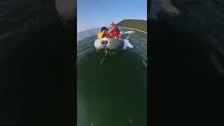 Выход на глиссер ! Прём на моторке по Байкалу ! #baikallake